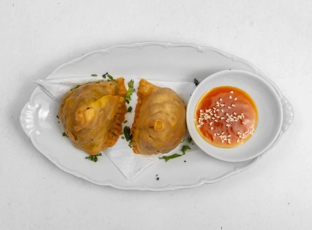Vegetable Samosa.